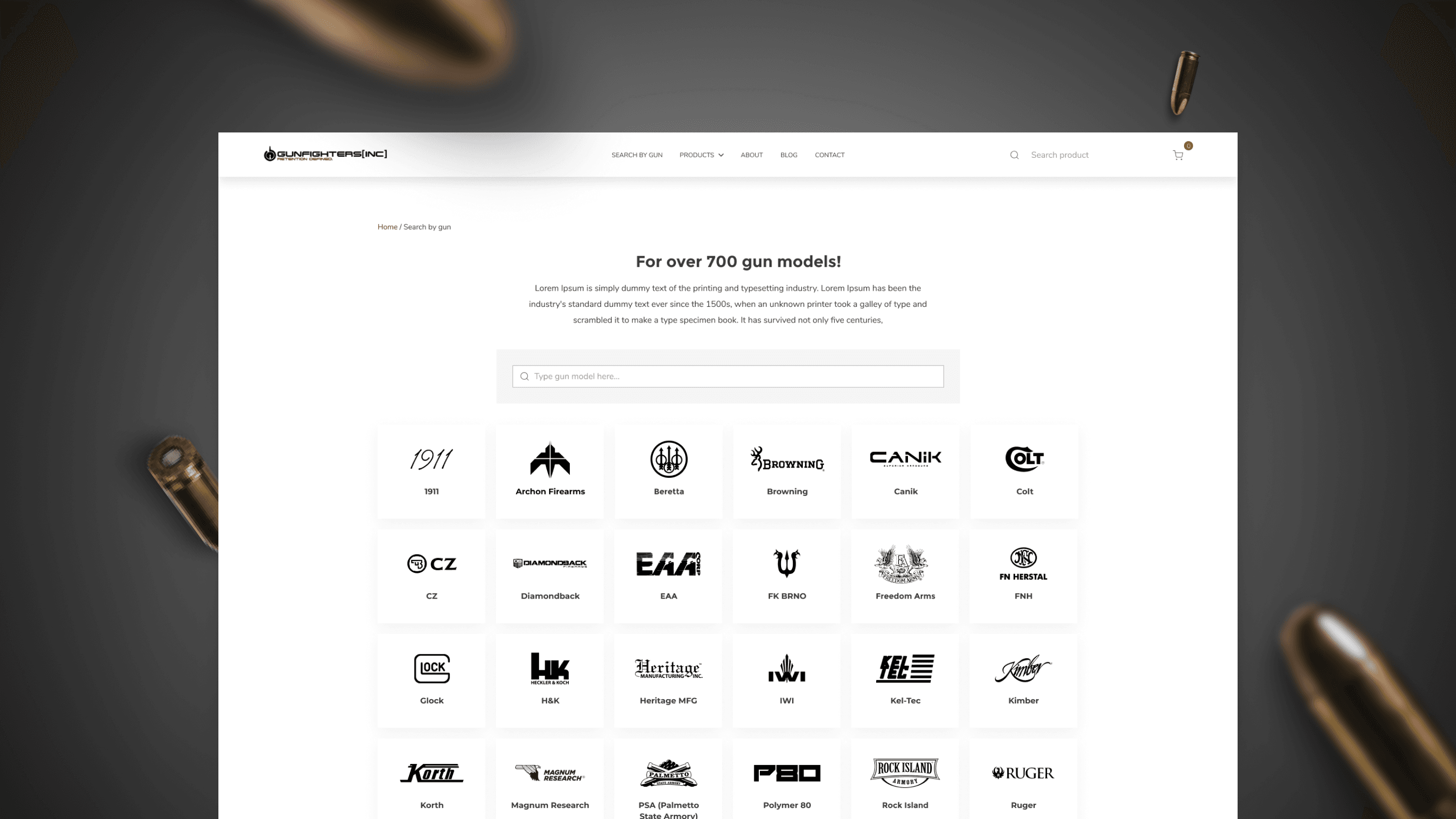 Firearm Library and SEO Optimization